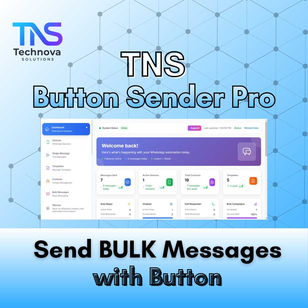 TNS Button Sender Pro